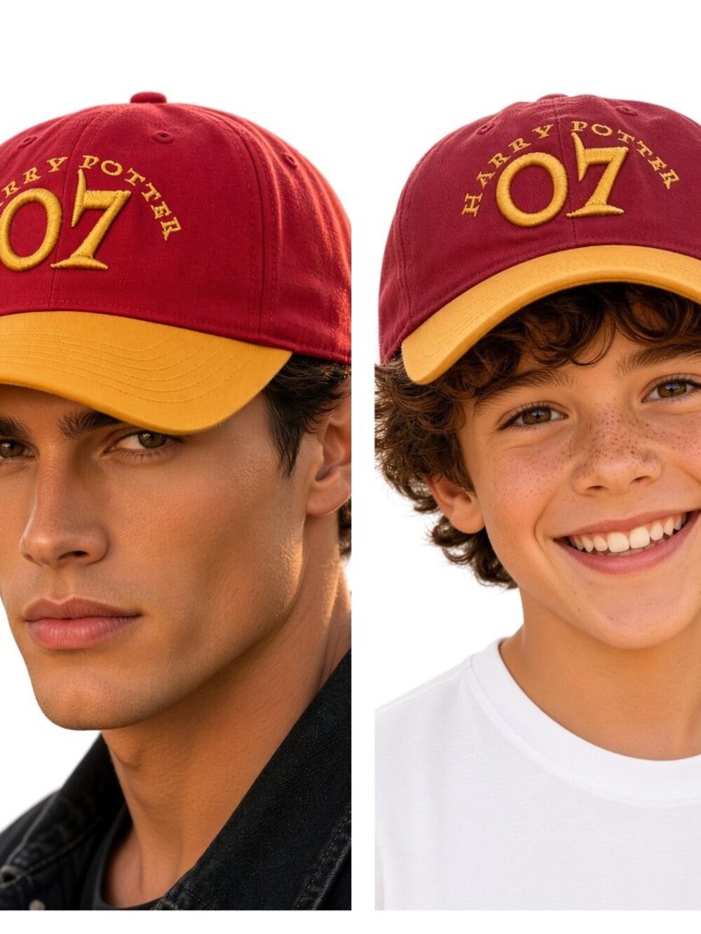 Vintage 2004 Harry Potter Quidditch 07 Gryffindor Basebal Hat Cap Red Warner Bro